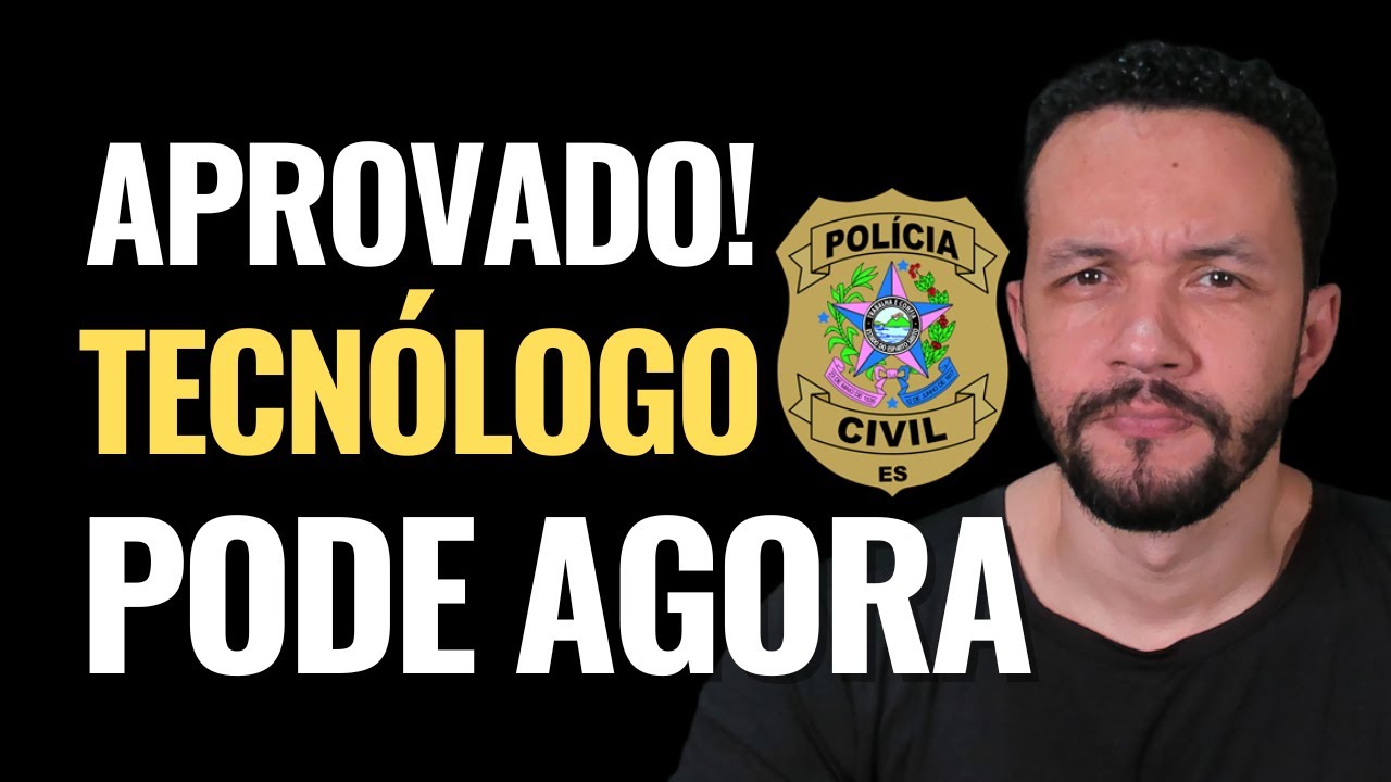 APROVADO ONTEM! Agora Tecnólogo e Licenciatura PODEM no Concurso da PCES