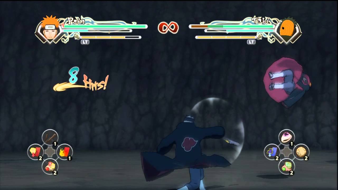 Naruto SUN Storm Generations Pain vs Tobi