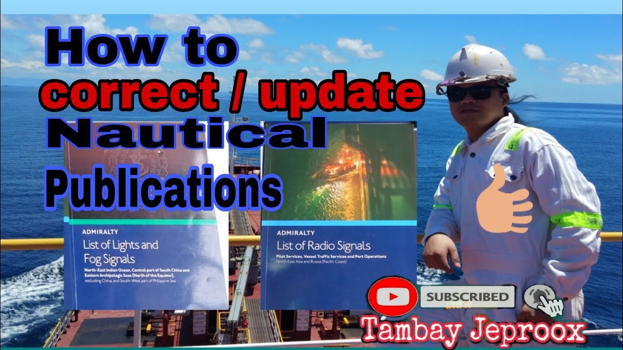 How to update Nautical Publication