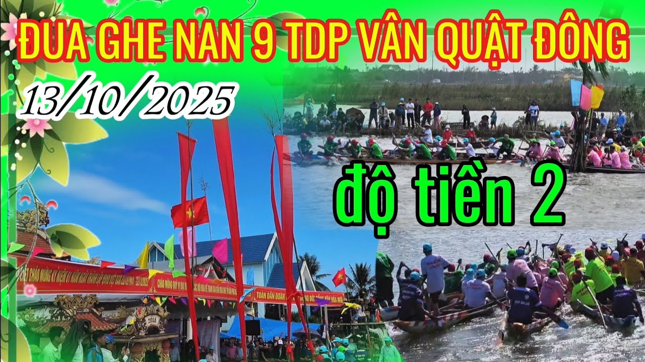 Đua ghe truyền thống TDP V&acirc;n Quật Đ&ocirc;ng 2025,độ tiền 2 - nữ