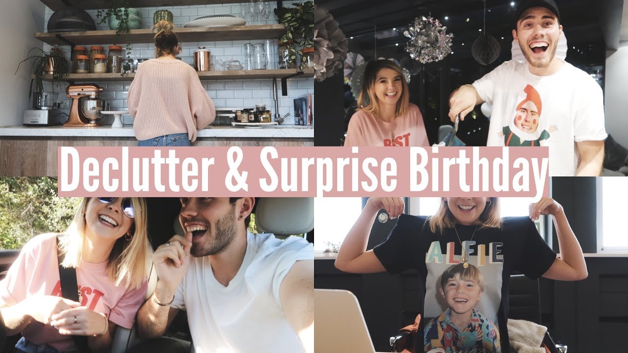 DECLUTTER & SURPRISE BIRTHDAY | WEEKLY VLOG