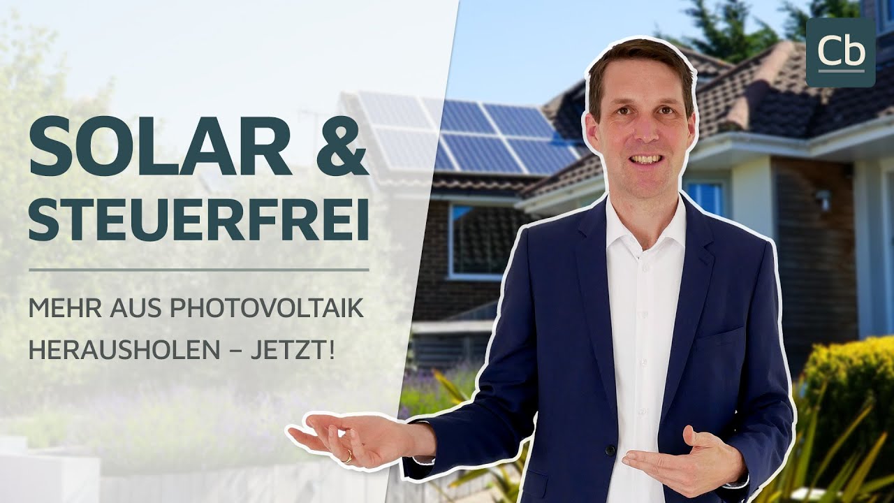 🌞 Steuerfreiheit für Photovoltaikanlagen: So nutzen Sie die Vorteile! | Alles erklärt!