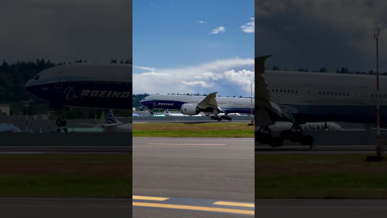 Boeing 777X: A Revolution in Flight! #boeing777x #GE9X #777X #AvGeek #Boeing #TestFlight #aviation