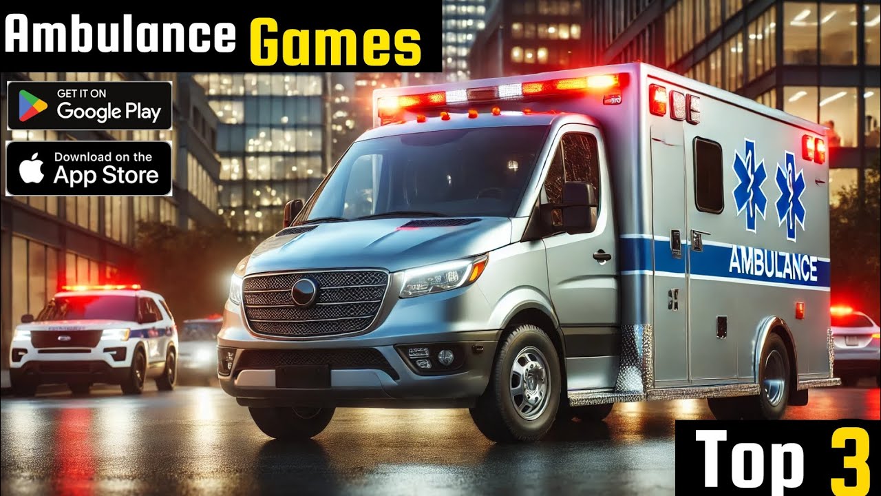 Top 3 best ambulance games for android!