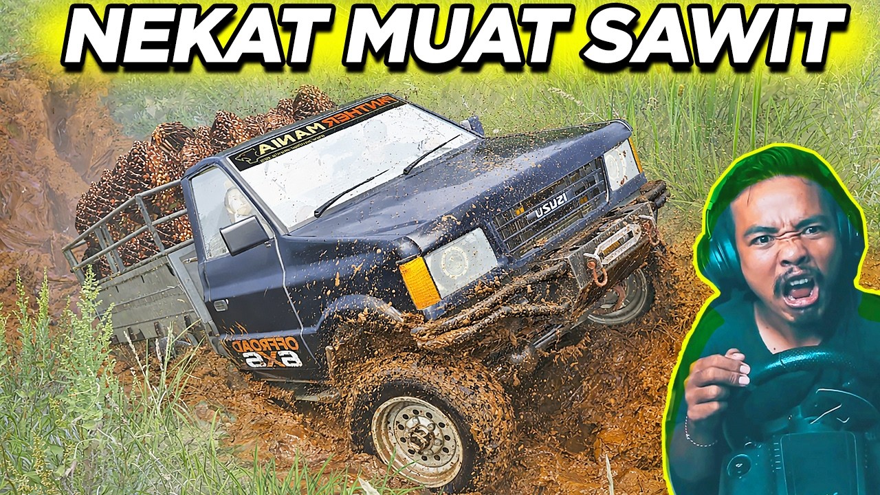Uji Kekuatan Panther Jambi Muat Sawit di Lumpur Dalam – Spintires MudRunner