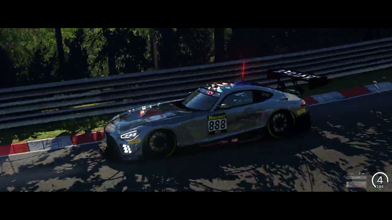 ❗4K❗Nordschleife Assetto Mercedes AMG GT3 hotlapping