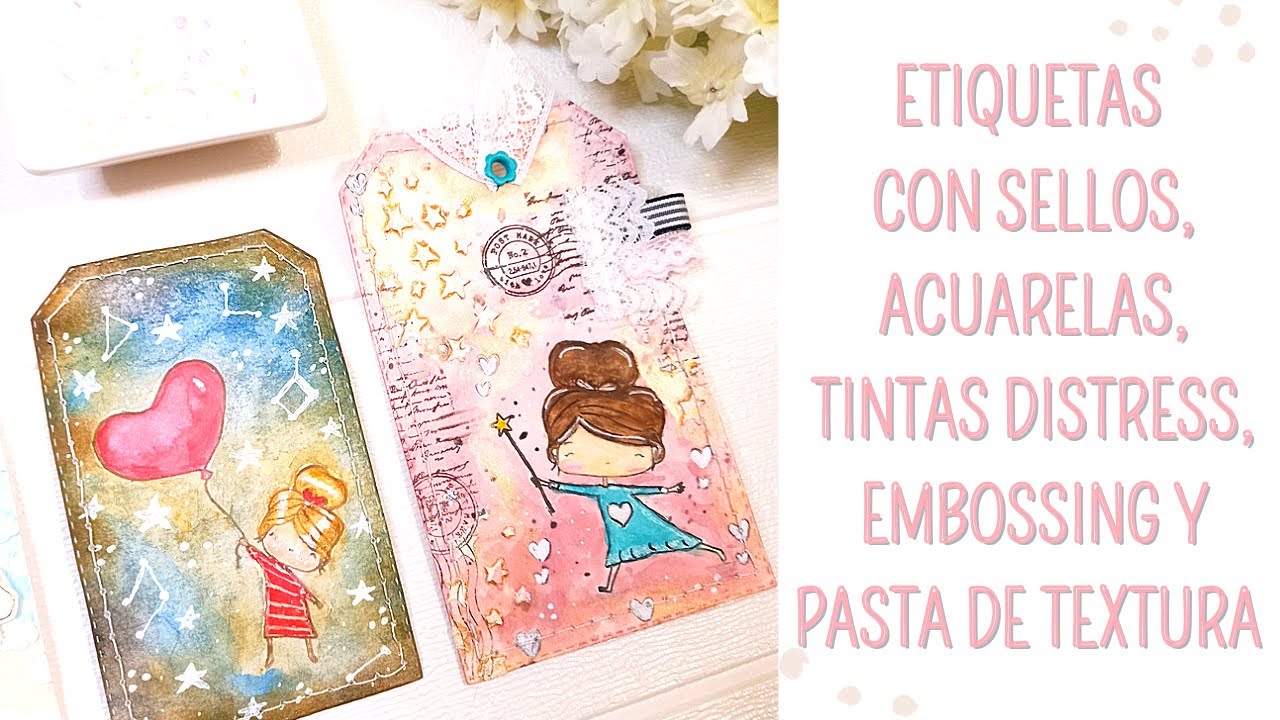 ✨️ SCRAPBOOKING ~ TAGS. Sellos de la Colecci&oacute;n 