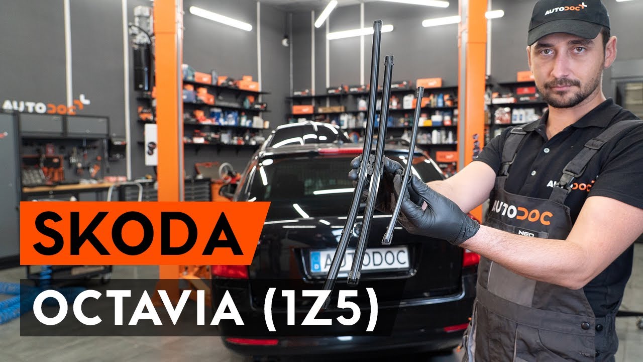 Comment remplacer des essuie-glaces sur OCTAVIA (1Z5) [TUTORIEL AUTODOC]
