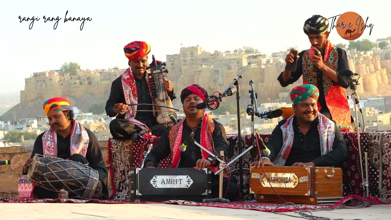 rangi rang banaya (रंगी रंग बनाया) | thar-e-ishq | rajasthani folk