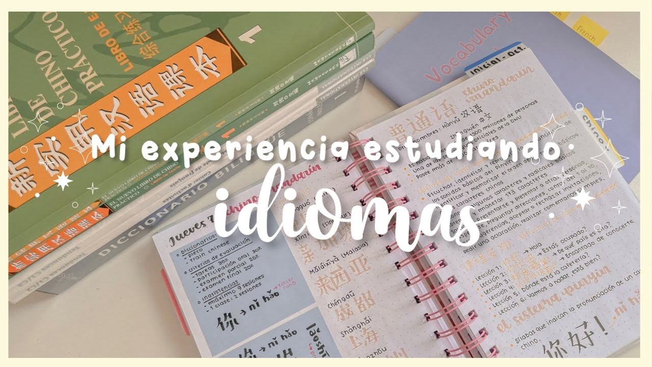 Mi experiencia estudiando IDIOMAS 📝✨