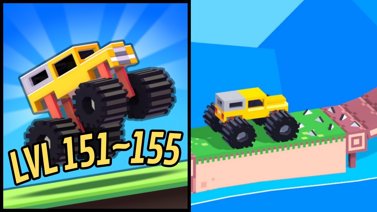 🏅 DRIVE MAD 🚗 LEVEL 151~155 🧩 Gameplay Walkthrough
