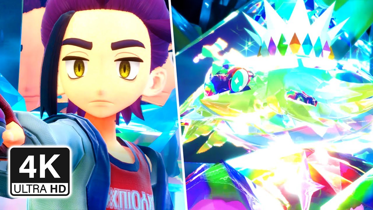 Pokémon Scarlet & Violet The Indigo Disk (Switch 2) Final Boss Battle ⸱ Terapagos ⸱ Ending (4K60FPS)