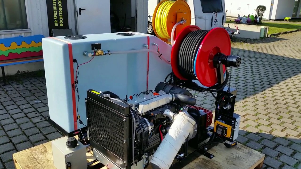 H&H Rohrreinigungsmaschine Hochdruckpumpe 400 Serie