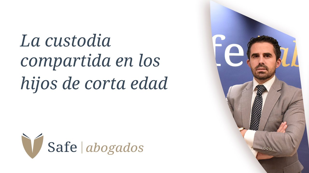 La custodia compartida en hijos de corta edad