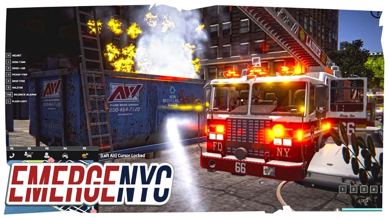 🔥 🚒 EmergeNYC | CONTENEDOR EN LLAMAS! | EP 1 | GAMEPLAY ESPAÑOL |