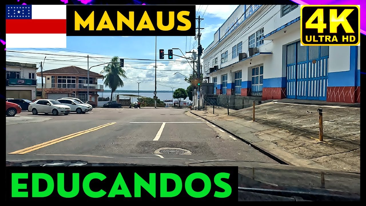🇧🇷 BAIRRO EDUCANDOS | #manaus 2023 | #gopro Hero 11 | 4K