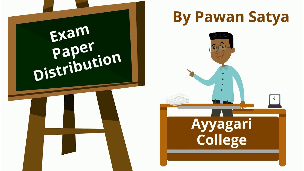 Exam Paper  Distribution | College Life | PawanSatya | Latest telugu comedy video |
