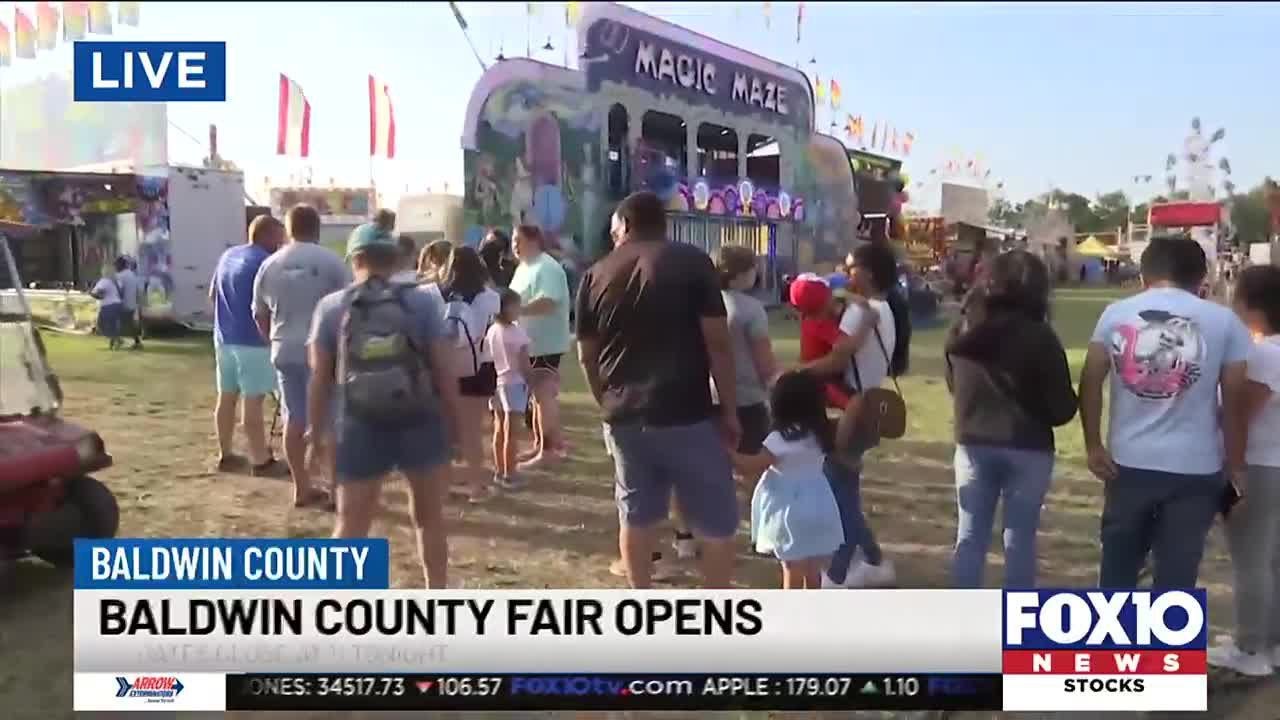 The Baldwin County Fair is officially underway