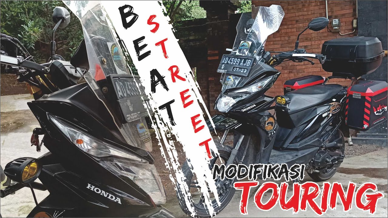 MODIFIKASI Beat Street TOURING (Simple,Gagah) Wajib nonton.!!!
