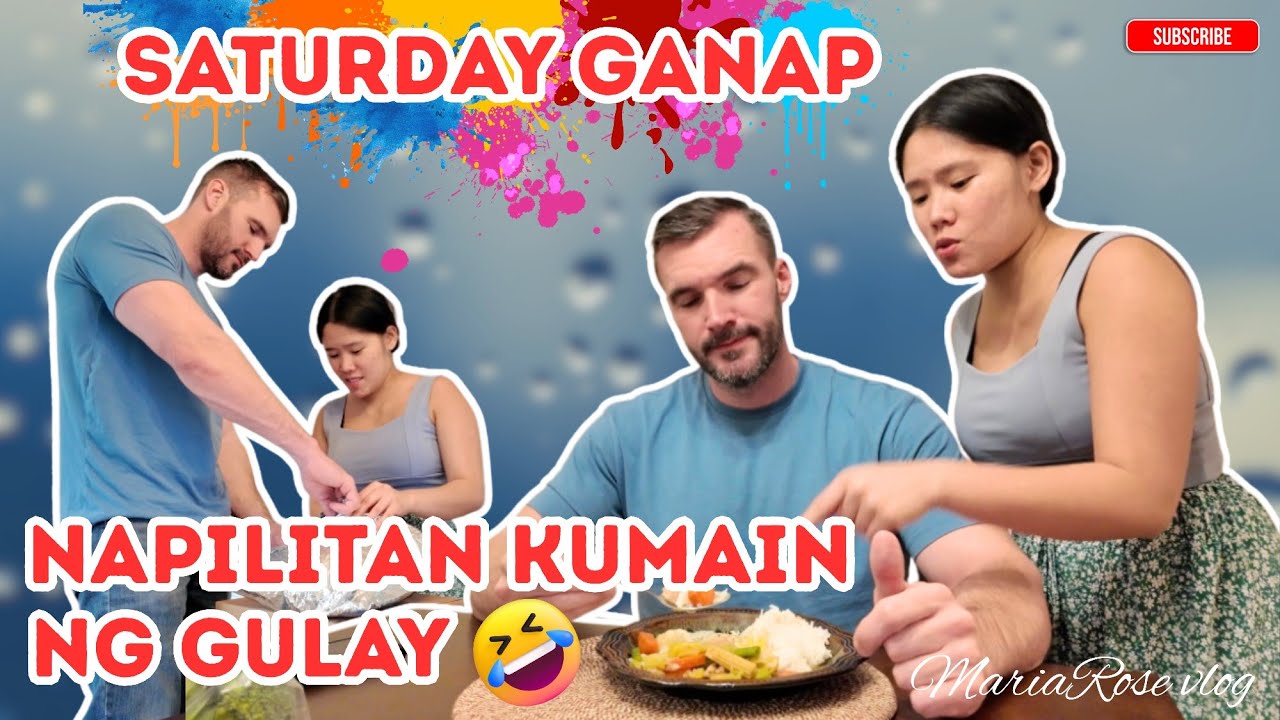 Pinilit Kong Kumain si Mister Ng Gulay /May Americano Akong Bisita./MariaRose Vlog🇺🇸🇵🇭