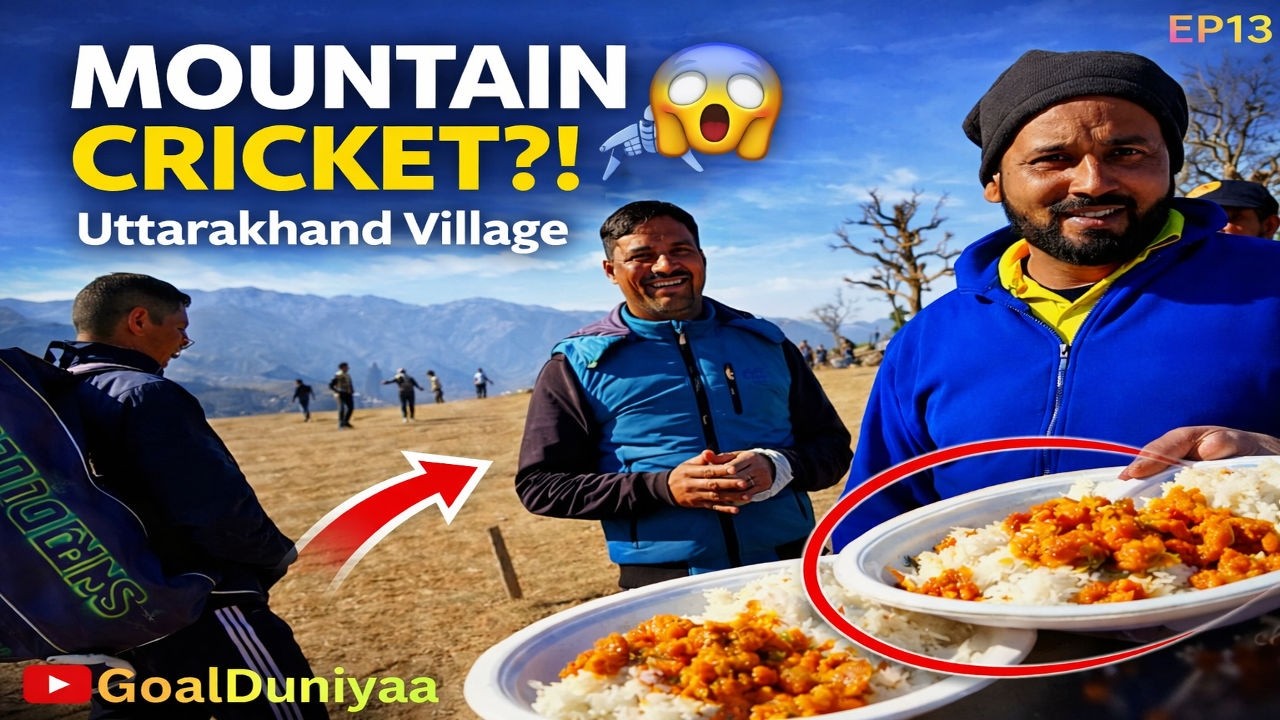 Experiencing Mountain Cricket in a Uttarakhand Village 🏏🏔️ | Mushkil To Hai EP13