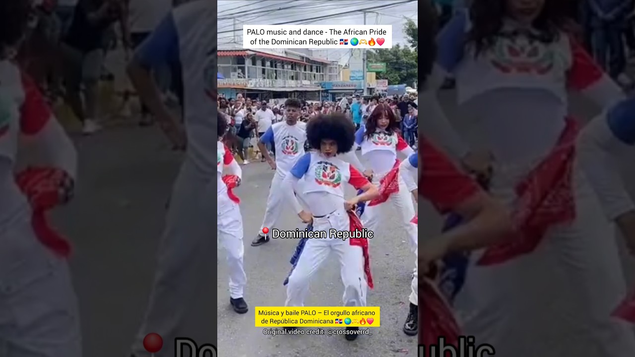 Palo music and dance - The African Pride of the Dominican Republic 🇩🇴🫶🌍