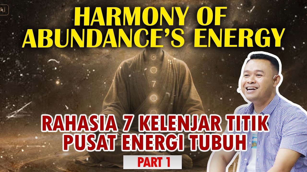 AKTIFKAN 7 TITIK PUSAT ENERGI TUBUH ( CHAKRA): KUNCI HARMONI & KELIMPAHAN SEJATI!