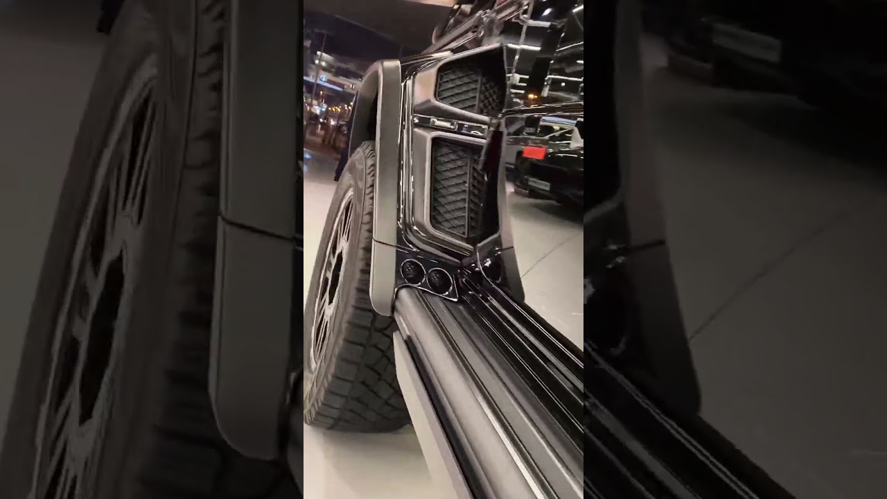 Unleash the power of luxury with the Brabus 4x4 -
