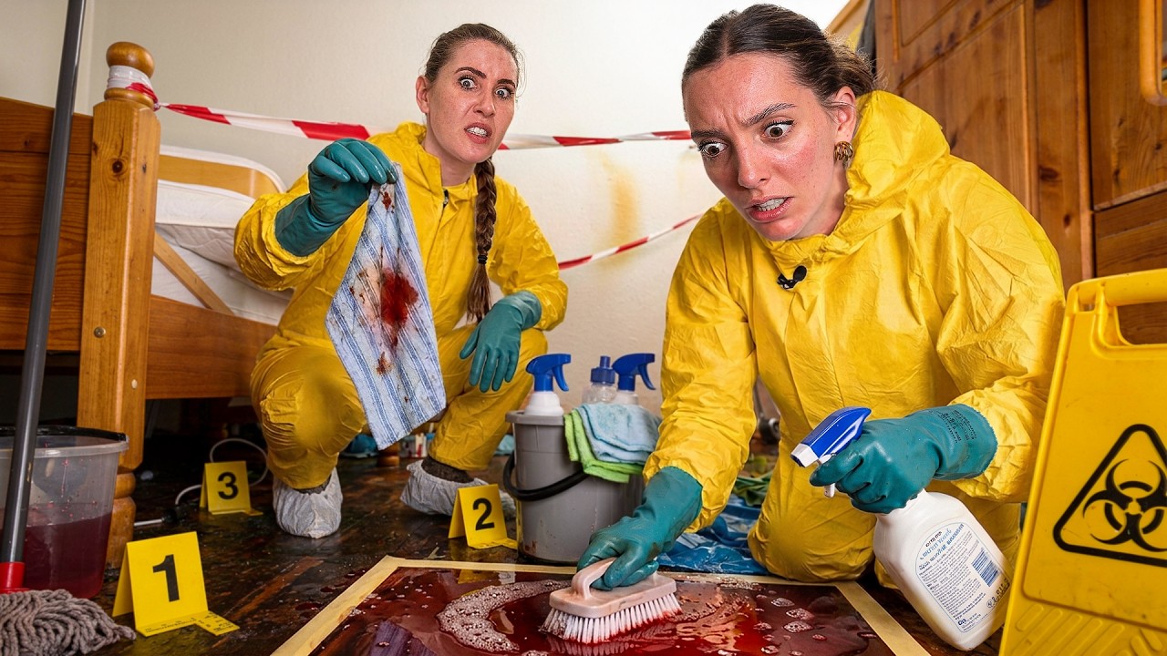 24h als Tatortreinigerin (Selbstexperiment)
