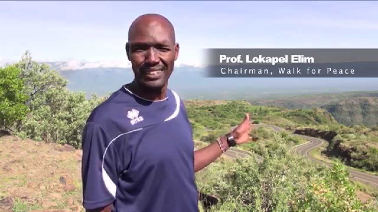 Mapping the Kenya Walk for Peace