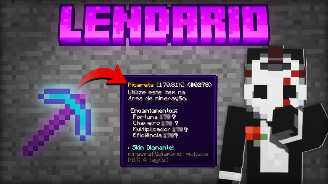 Minecraft: Como deixar a PICARETA FULL - AspectMania
