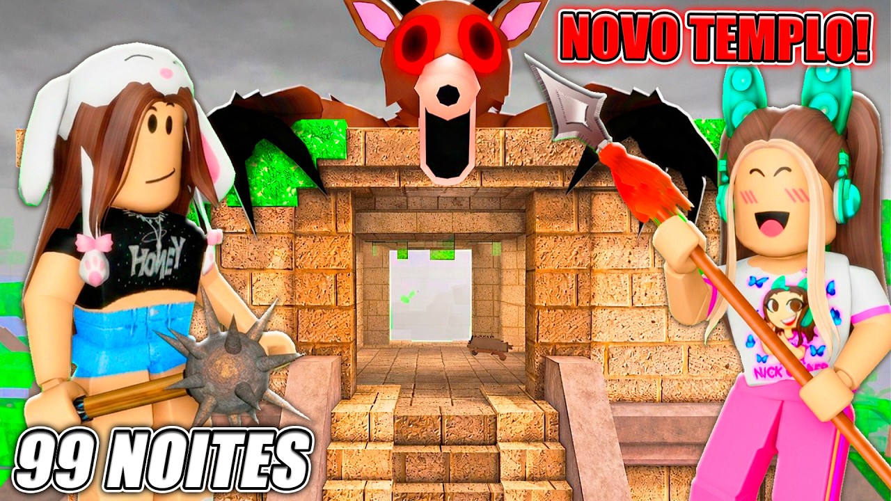 INVADIMOS O NOVO TEMPLO DE CULTISTAS DA SELVA! - Roblox