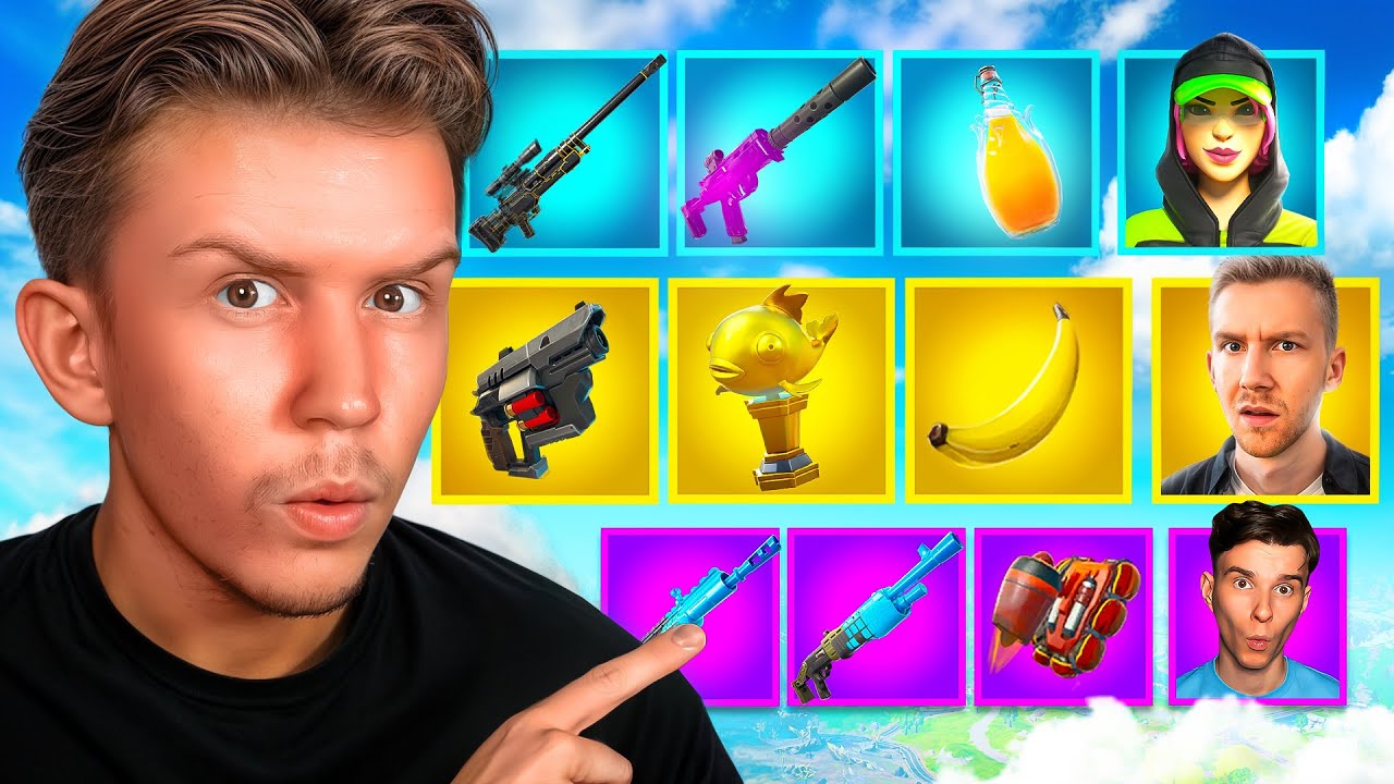 4 CREATOR BAUEN GEGENSEITIG IHR FORTNITE INVENTAR (RUBIX hasst mich 😭)