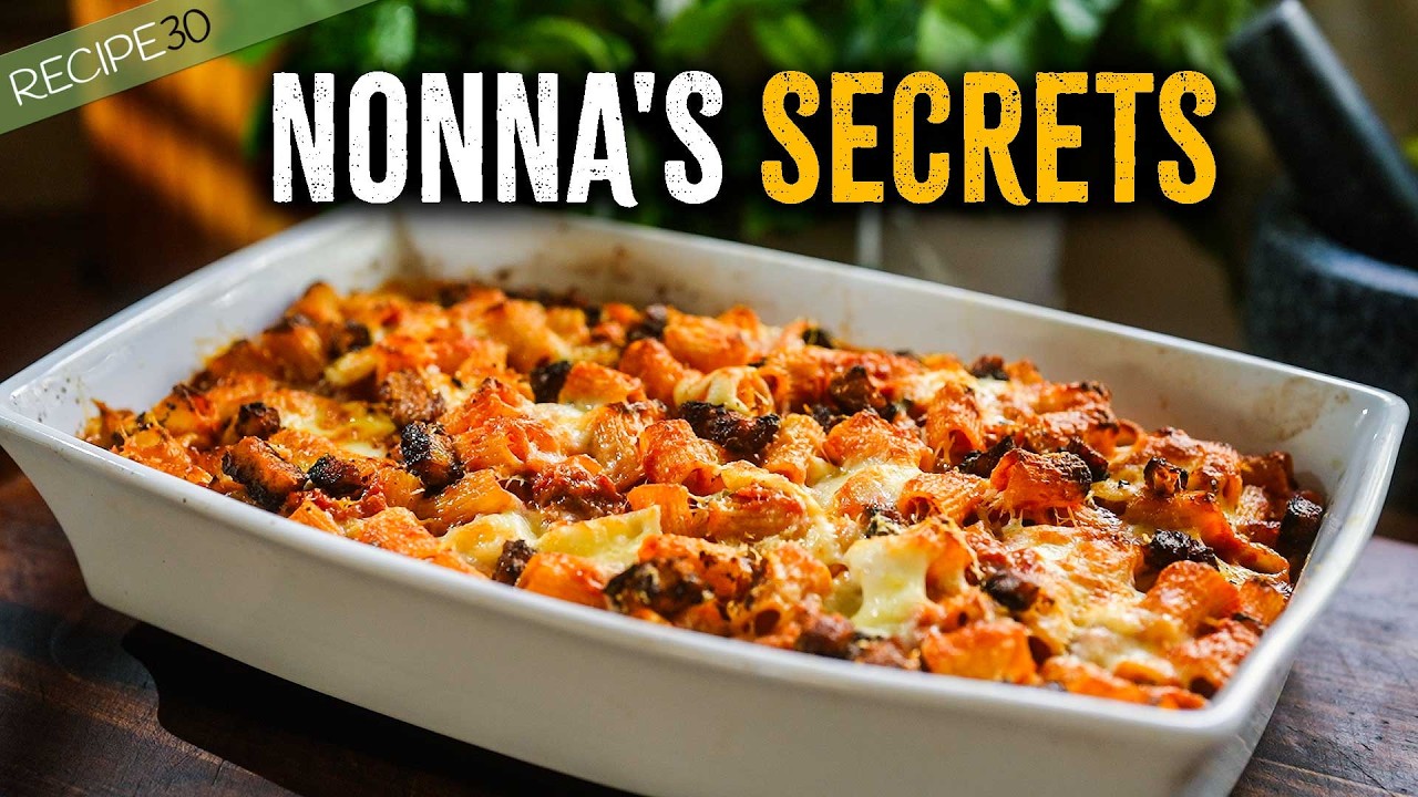 Authentic Pasta al Forno: The Secret to the Ultimate Sunday Sauce