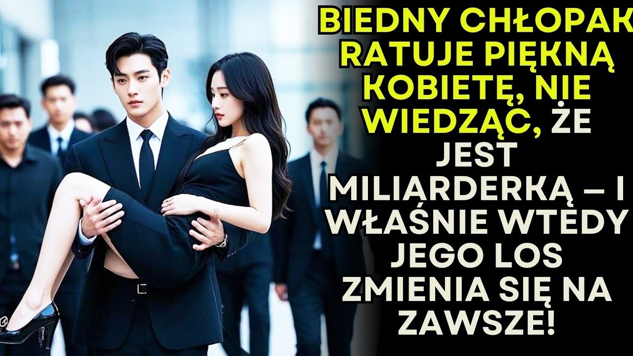 Biedny chłopak ratuje piękną kobietę, nie wiedząc, że jest miliarderką – i jego los się zmienia!