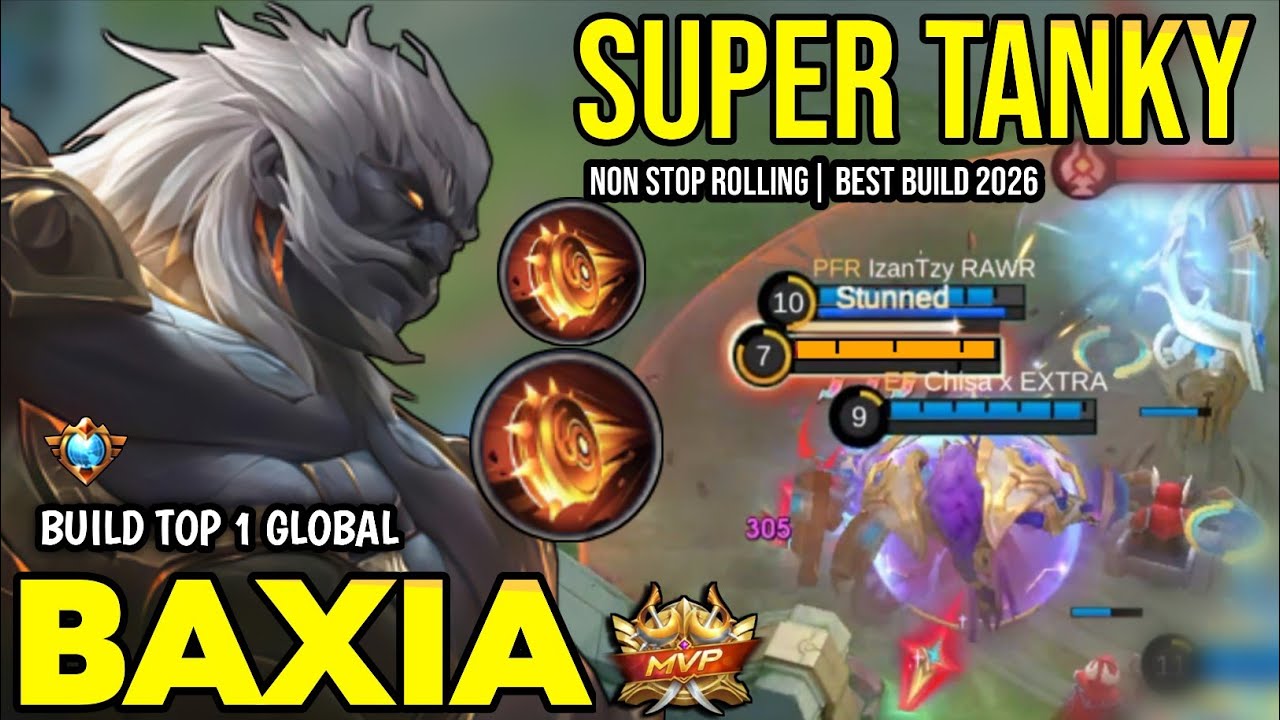 BAXIA BEST BUILD 2026 | BUILD TOP 1 GLOBAL BAXIA GAMEPLAY | MOBILE LEGENDS✓