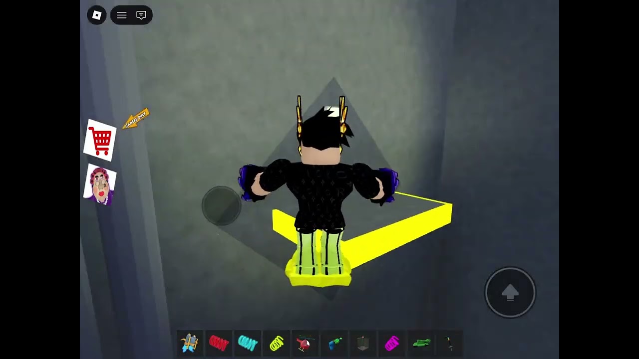 Playing Escape Evil Grandma Obby! (Roblox) (video idea by @xxPRISxx)