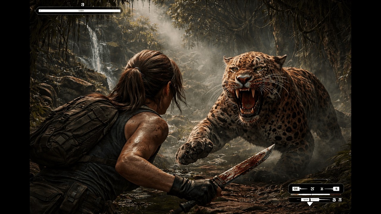 Savage Jungle Showdown! 🐆🔥 | Shadow of the Tomb Raider EPIC Gameplay