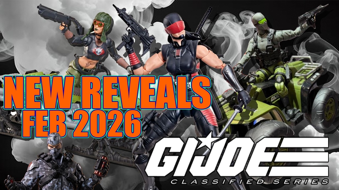 GI JOE CLASSIFIED: Новые анонсы и предварительные заказы на февраль 2026 года