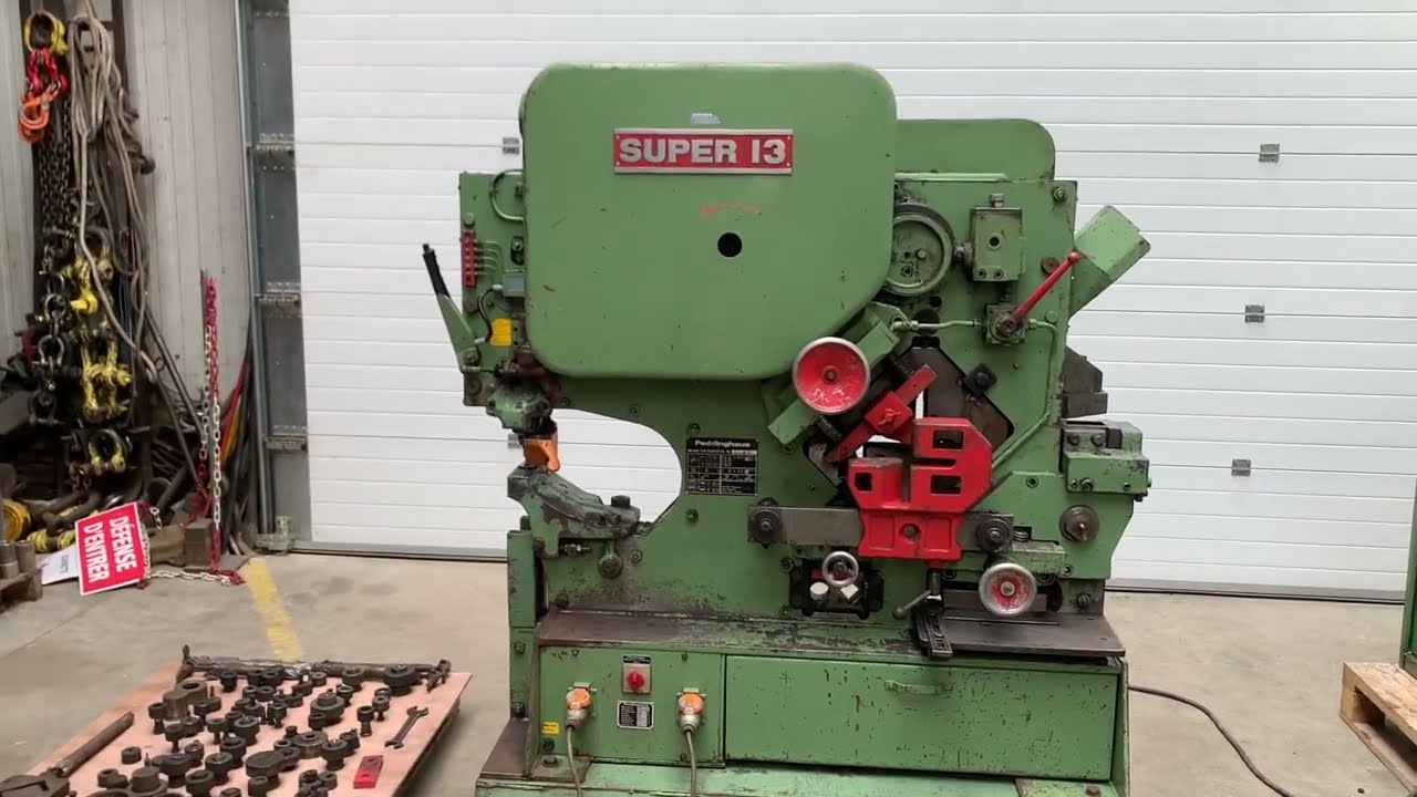 Cisaille/poinçonneuse PEDDINGHAUS 210 SUPER 13 - www.retec-machines.com