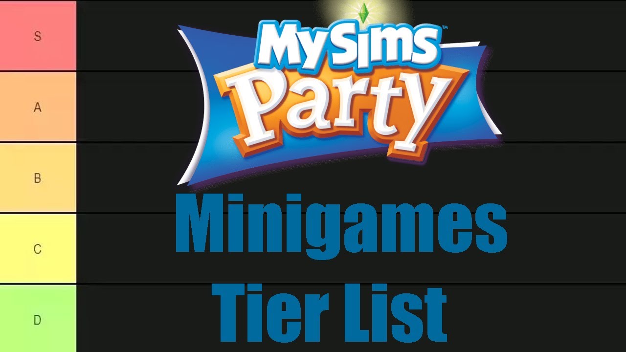 I Ranked Every Minigame in MySims Party (Wii)
