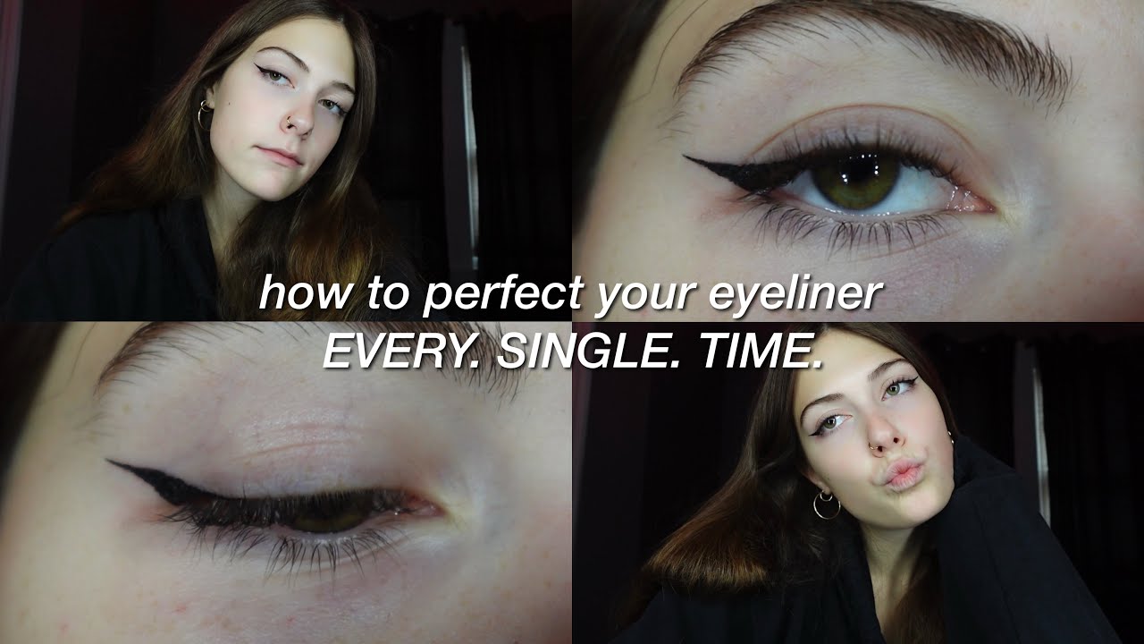 how to perfect your winged eyeliner every single time