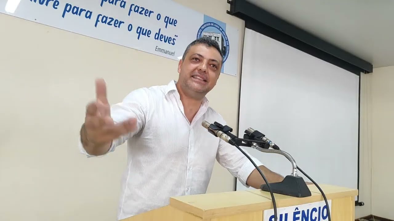 acompanhe a palestra com Marcus Antunes, com o tema Deus , Espírito e Matéria.