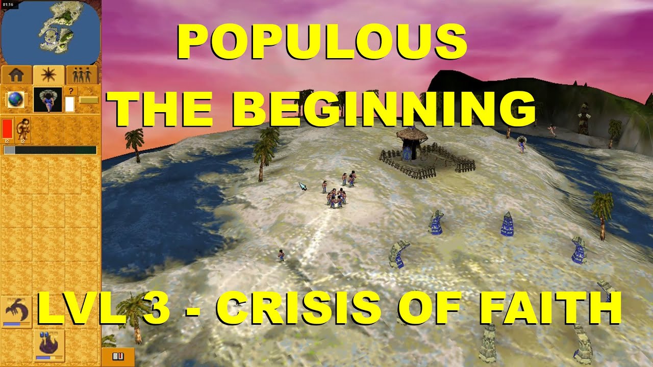 Populous The Beginning - Lvl 3 Crisis of Faith - Singleplayer Gameplay - Best RTS ever
