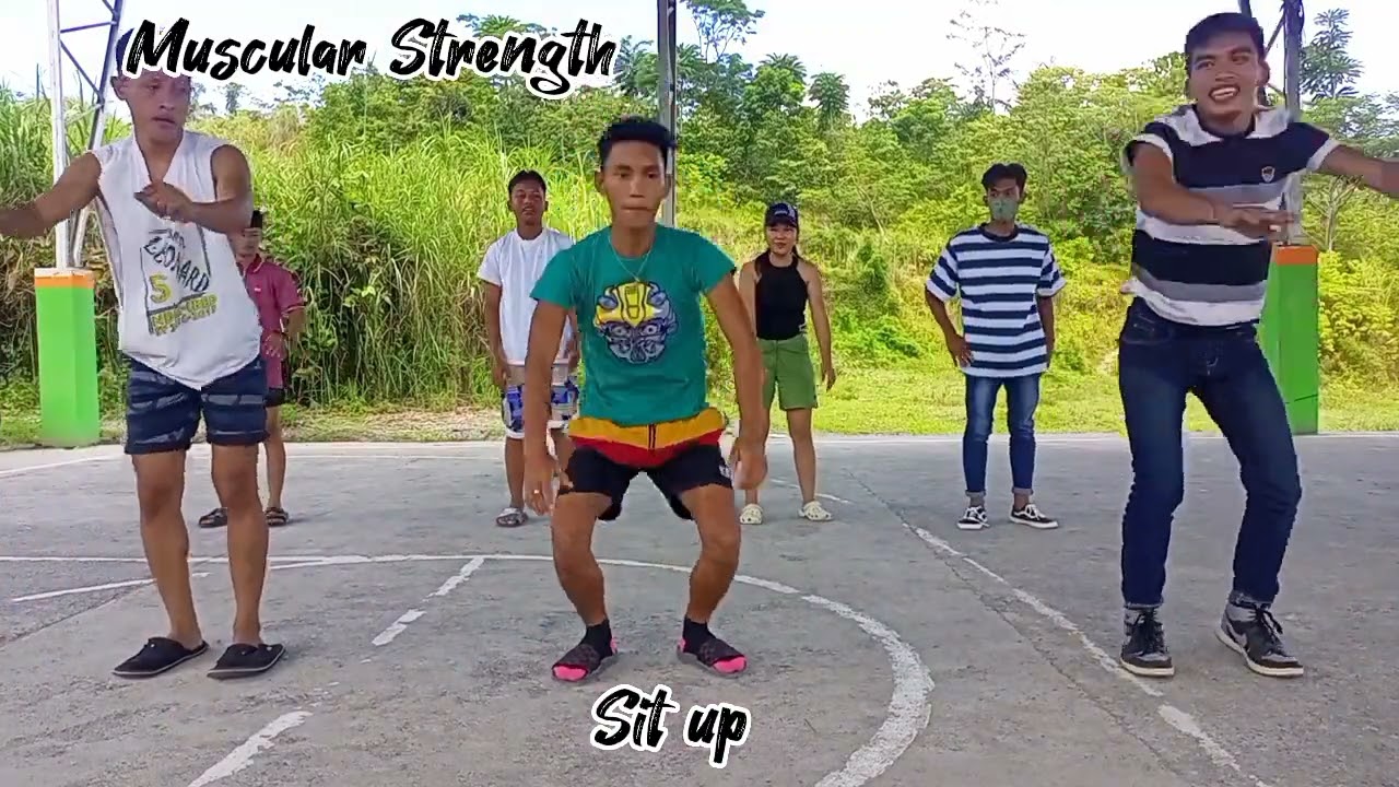 Workout Dance (warmup, cardiovascular endurance, muscular endurance, muscular strength, Flexibility)