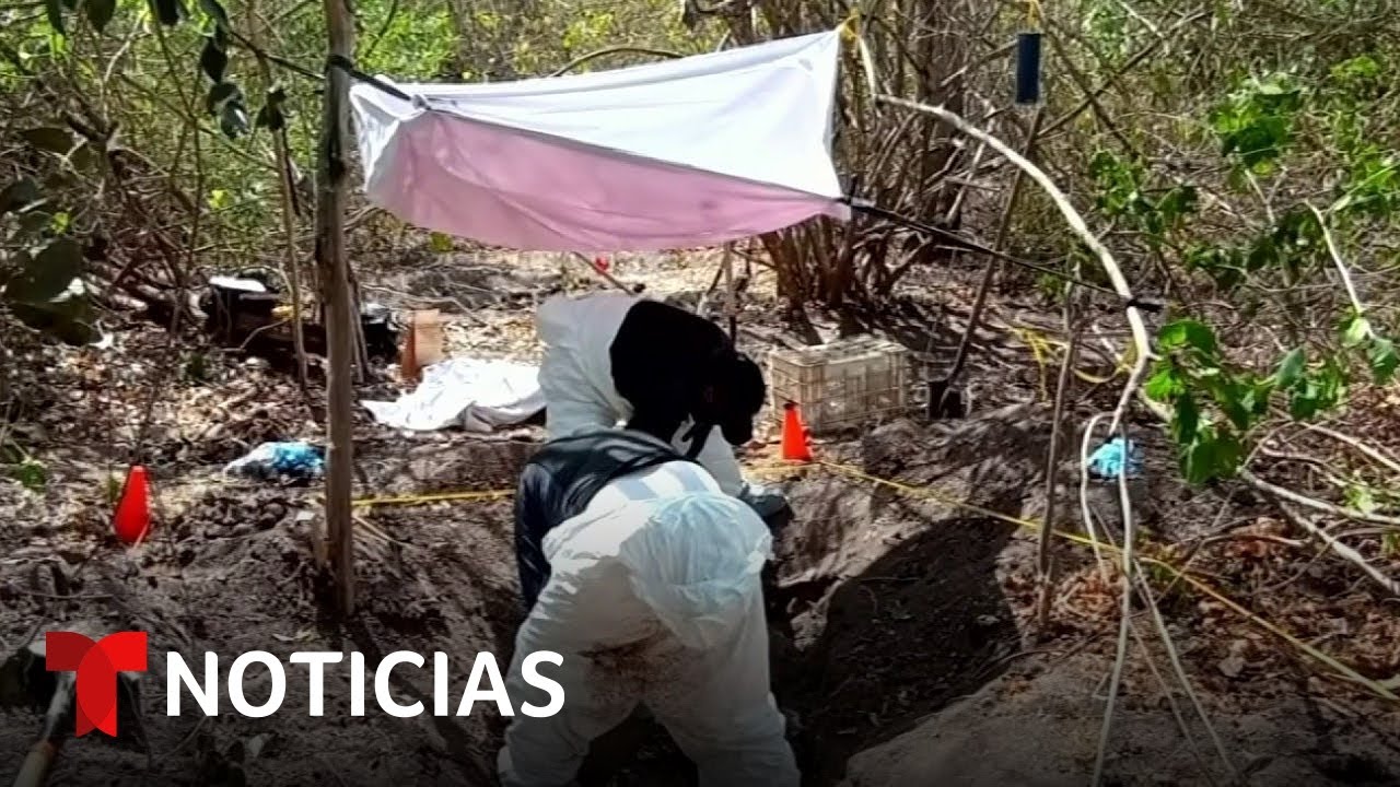 Confirman hallazgo de restos humanos en 55 fosas en M&eacute;xico | Noticias Telemundo