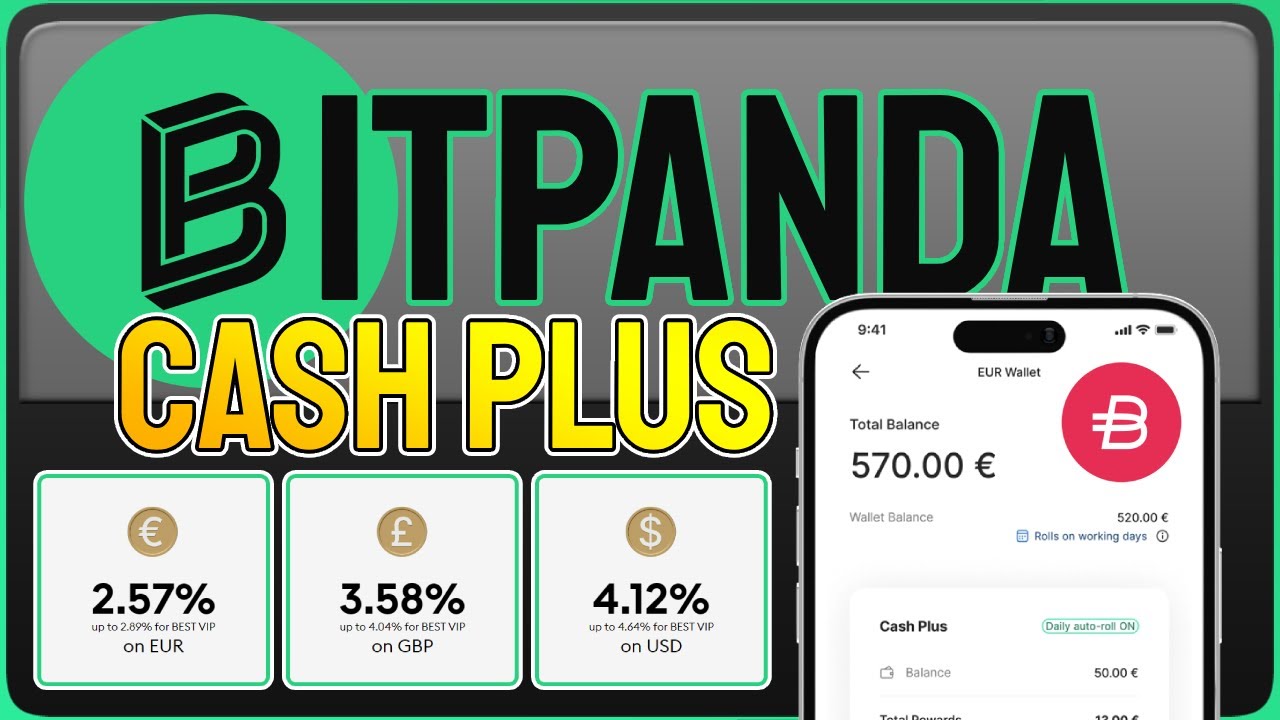Bitpanda Cash Plus: Europas BESTes Zinsprodukt mit 2,57% und mehr Rendite!