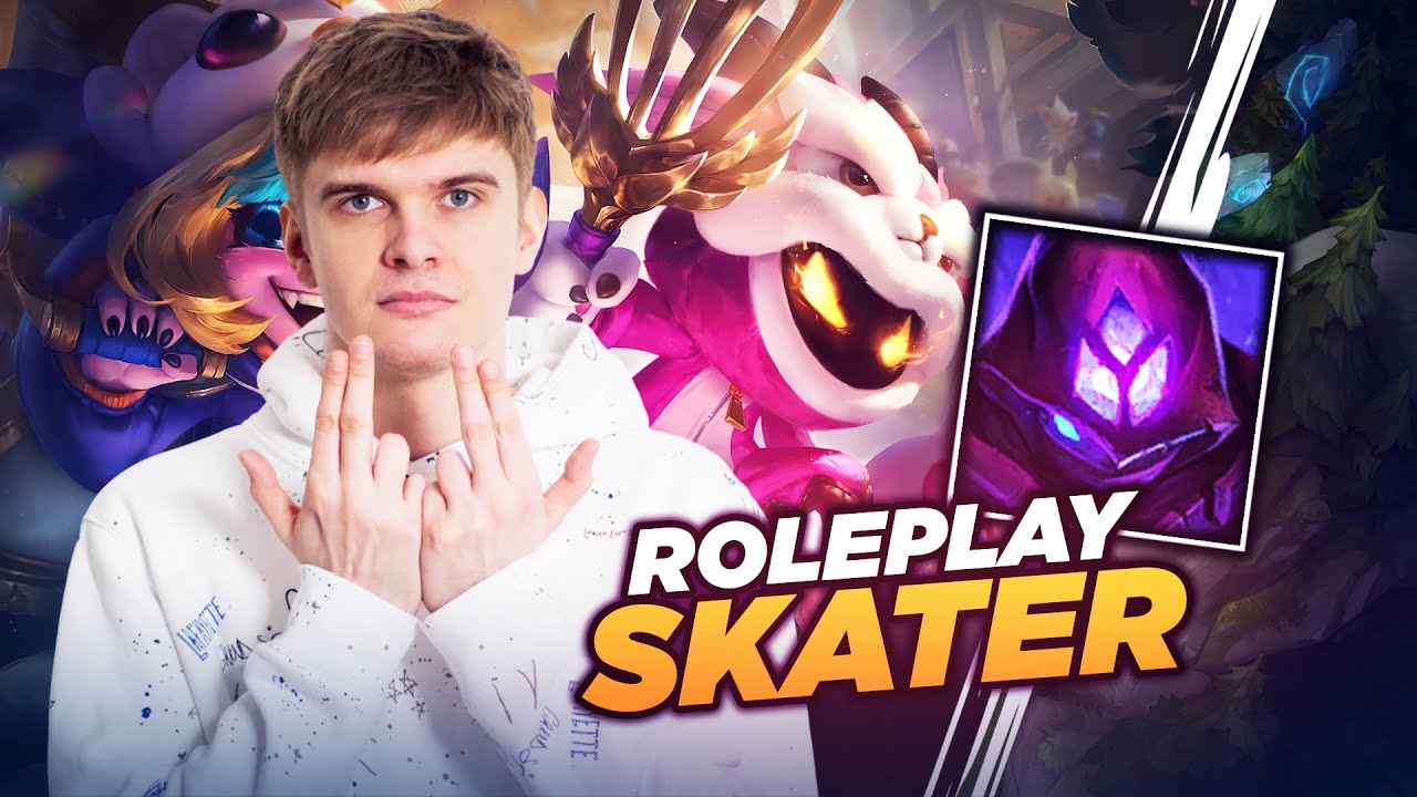 RHOBALAS : SMURF NO VEL'KOZ | ROLEPLAY SKATER - VEIGAR VS MALZAHAR | LOL FR