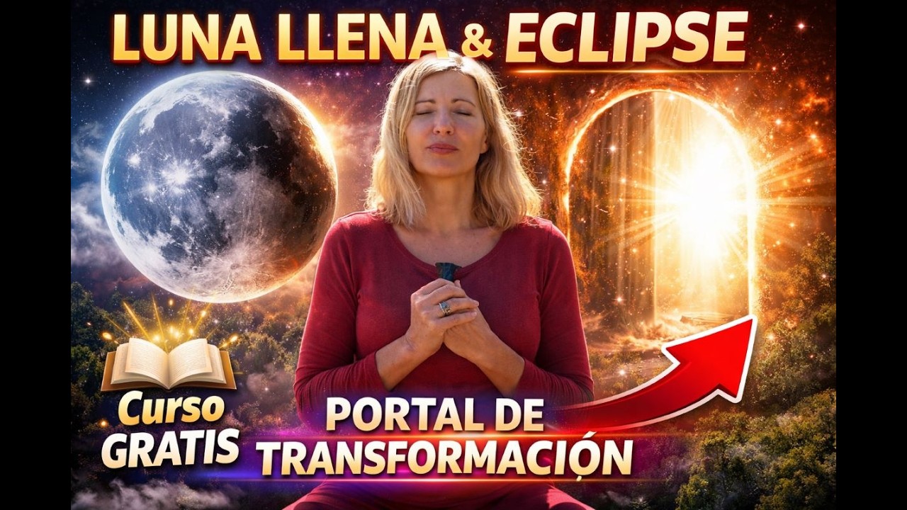 🌕 Meditación Luna Llena y Eclipse 3 de Marzo | Portal de Transformación hacia el Equinoccio