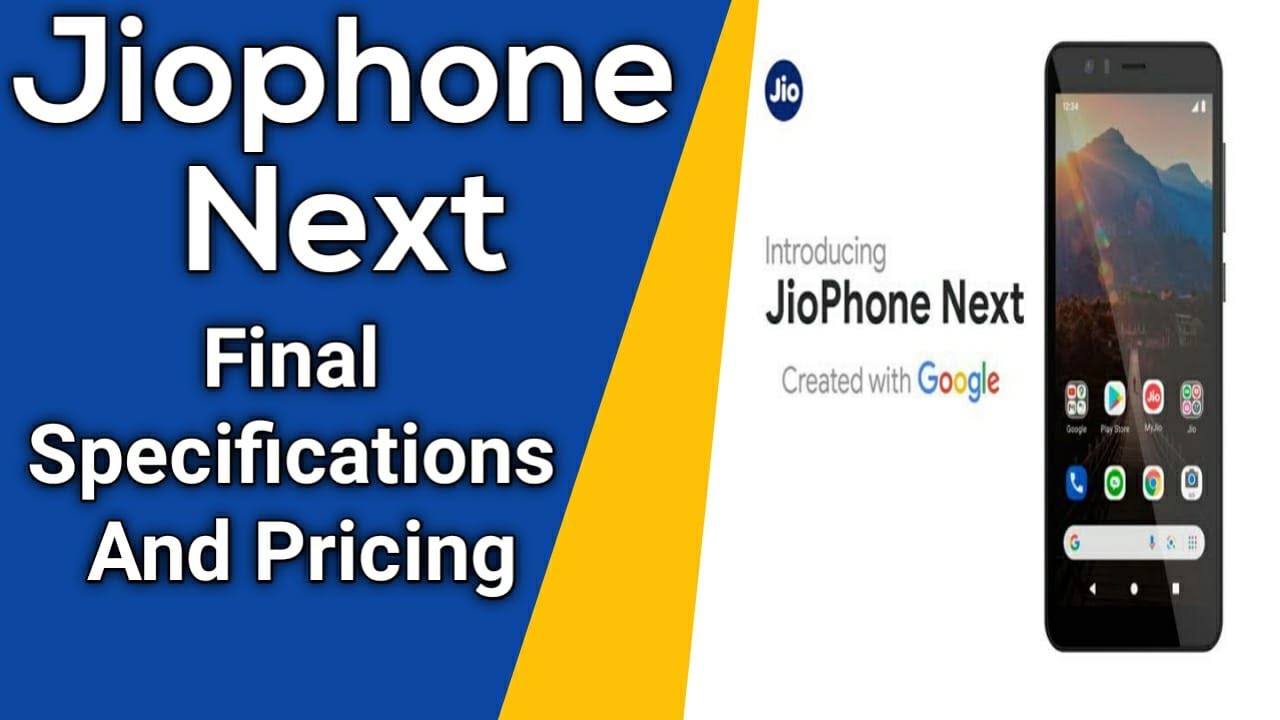 JioPhone Next Final Specifications and Pricing | Big Breaking news